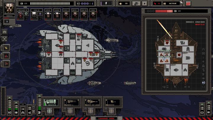 New space strategy inspired by FTL bets on dark atmosphere, brutality, and techno-gothic style. Void War finally has a release date - picture #1