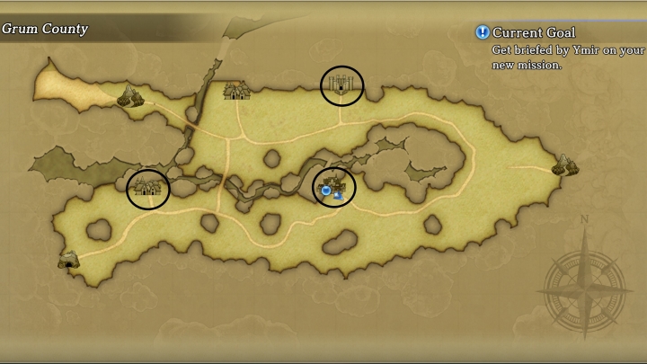 The region map. Eiyuden Chronicle Hundred Heroes, developer: Rabbit & Bear Studios - Eiyuden Chronicle Hundred Heroes (ECHH) - Recruit Members for Watch - news - 2024-04-23