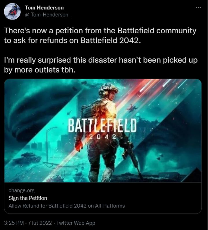 Battlefield 2042 Increasingly Unattractive to Content Creators - picture #1