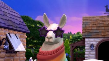 Harold the Llama Explains Cottage Living in New Expansion for The Sims 4