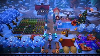 Fae Farm - How to Build Flower Bed; Find Mulch, Slit and Oak Log