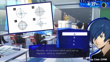 Persona 3 Reload (P3R) - All Classroom and Test Answers