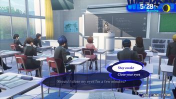 Persona 3 Reload (P3R) - Should You Stay Awake or Doze off