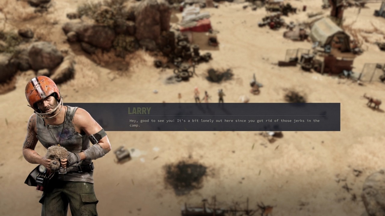 How to Recruit and Heal Larry in Jagged Alliance 3 (JA3), image source: Jagged Alliance 3, developer: Haemimont Games.