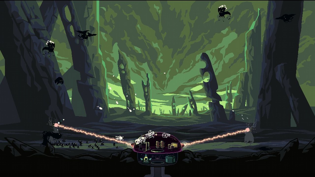 How to Unlock Assessor in Dome Keeper, image source: Dome Keeper, developer: Bippinbits.