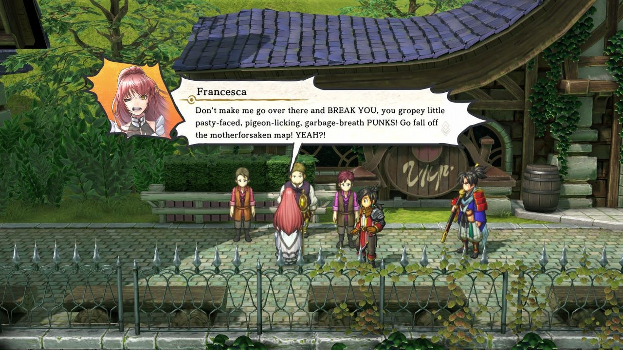 Eiyuden Chronicle Hundred Heroes (ECHH) - Recruit Members for Watch, image source: Eiyuden Chronicle Hundred Heroes, developer: Rabbit & Bear Studios.