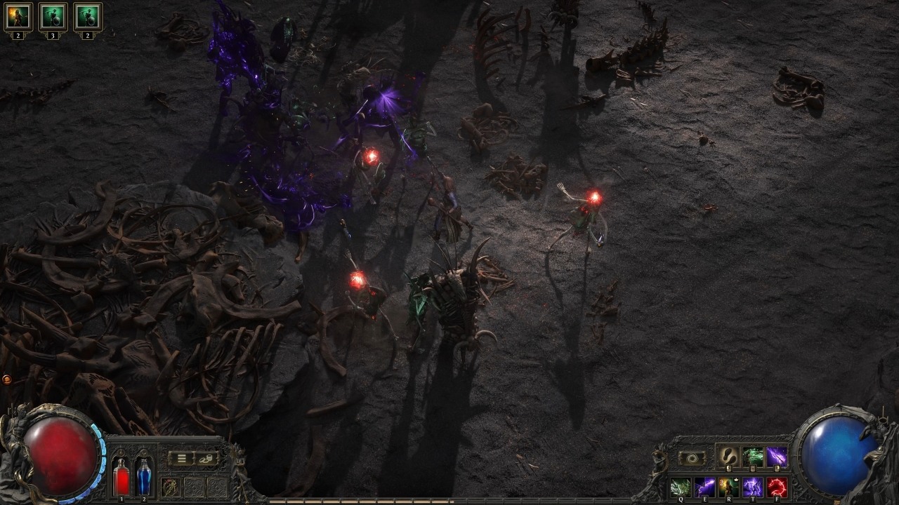 Servers in PoE 2. Unexpected disconnection, Disconnected from patching server explained, image source: developer: Grinding Gear Games, Path of Exile 2.