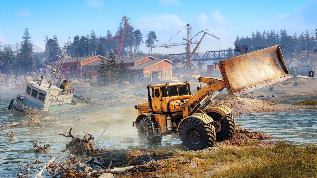 The interactive map for RoadCraft is here. Explore all 8 biomes with help from MapRunner, image source: RoadCraft; Developer: Saber Interactive.